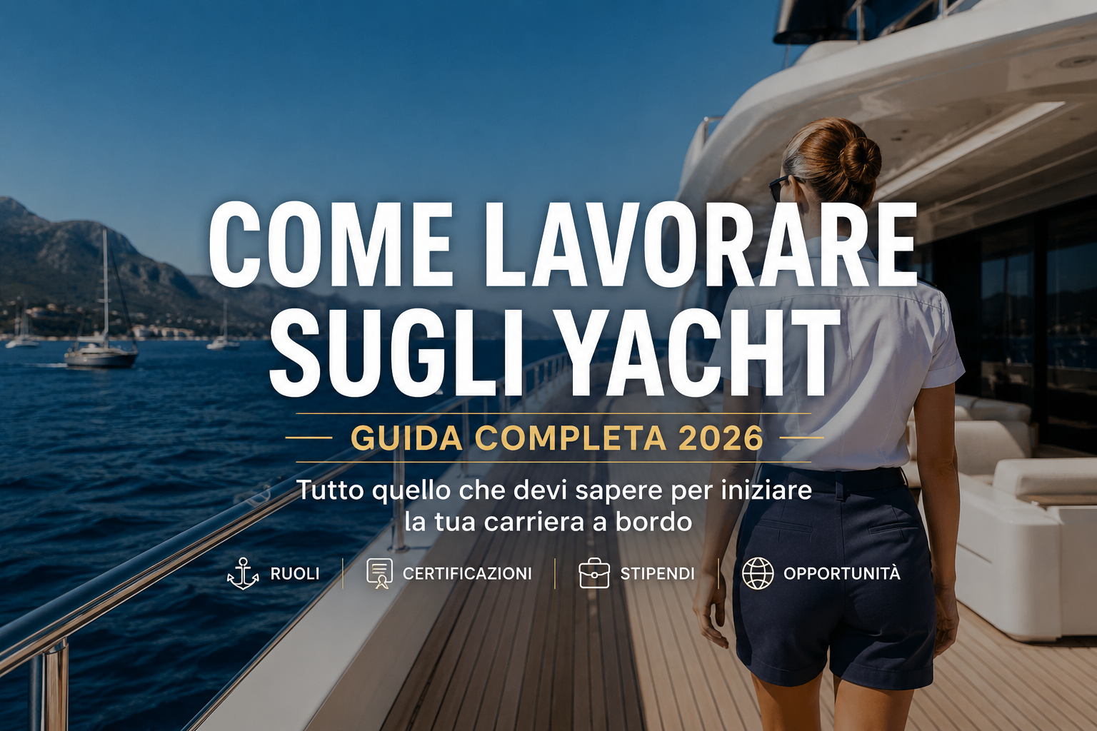Come lavorare sugli yacht