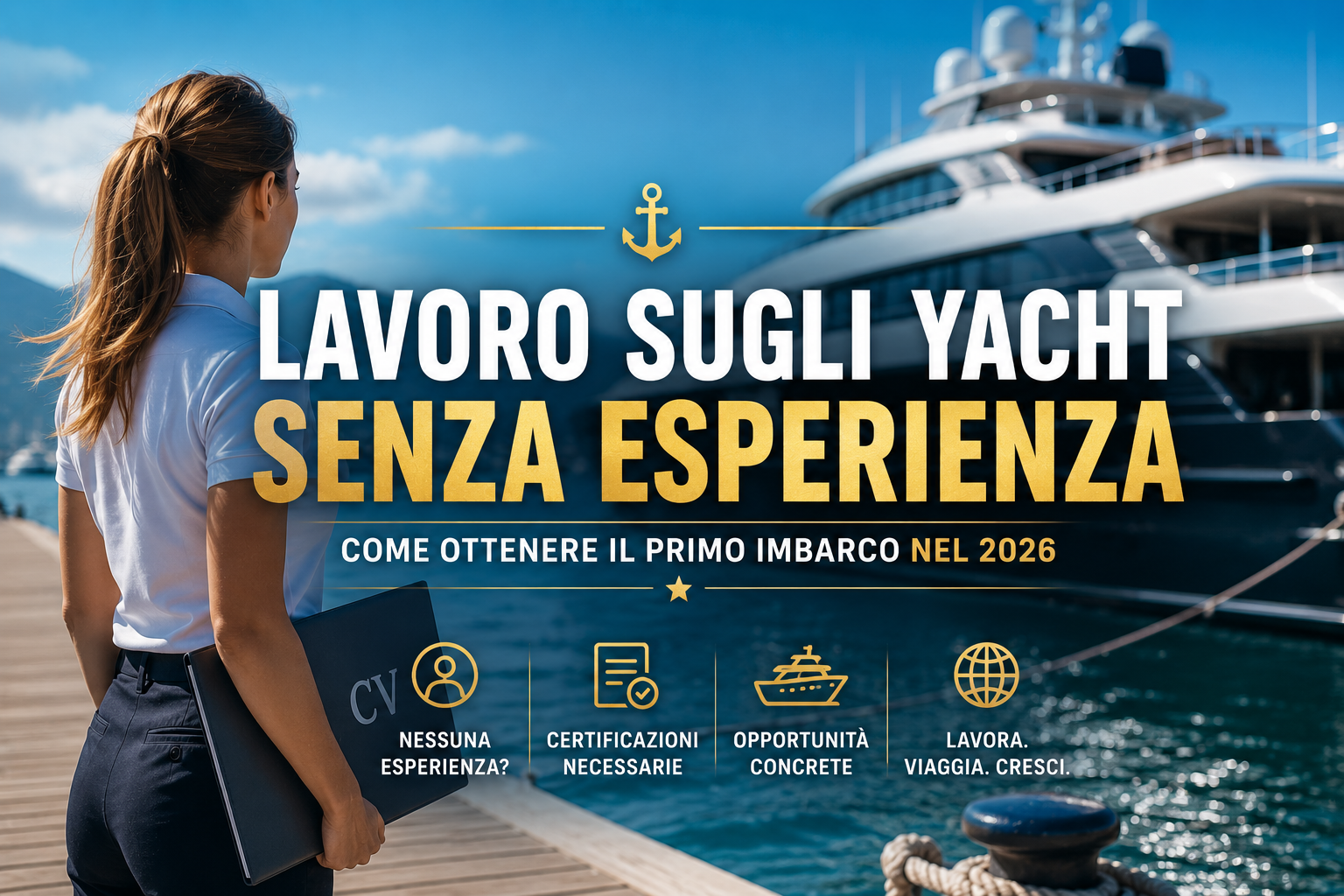 lavoro yacht senza esperienza
